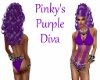 Pinkys Purple Diva