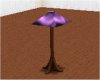 Purple Marblelized Lamp