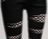 Pantalones Flaca Negro
