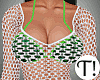T! Bikini Dress Green