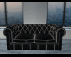 Black  Leather Sofa