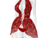 Red Paisly Dress