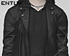 Leath jacket + Hoodie v2