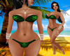 XXL Green Bikini