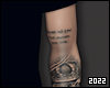 Ez| Left  Arm Tattoo