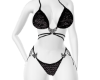 black glitter bikini