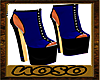 Malia Blue Heels