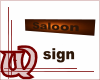 Saloon sign brown