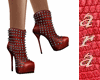 boots red lady
