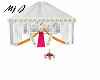 tropical weddin tent