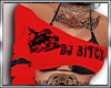 DJ  TOP BLACK/RED