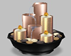 Copper Candle Fountain