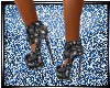 Shimmer Black Heels
