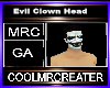 Evil Clown Head