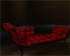 Red victorian sofa