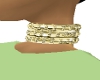 Gold animated choker