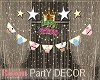 Birthday Banner Stand