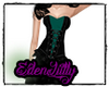 [Eden] Teal Corset