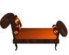 chaise orange