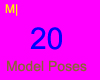 M| 20 Model Poses