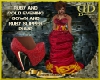 RUBY & GOLD GOWN-XTRA