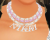 Nikki/ purple/Diamond