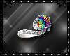 Rainbow Engagement Ring