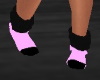 Blk and Pink BLM Sockies