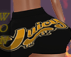 BLACK SHORTS JUICY