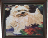 Framed Westie DiamondArt