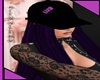 LV/Liza Hat W/ Purple H
