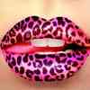 Pink Leopard Lips