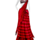 R| Nisha Red Saree