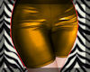 !M! Leather Short Gold