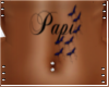 Custom Papi Tummy Tat