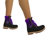 Purple Hearts Boots