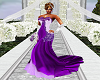 purple dress wedd 