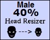 Head Scaler 40% Male