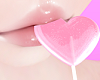 💋Heart Lollipop Pink