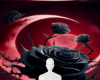 Red Moon black rose bg