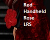 Red Handheld Rose