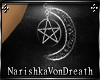 Wiccan moon earring