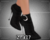 Zt-Black  Ankle Boots