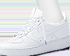 T| AF1 White Shoes F