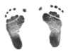 feet print