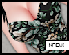 Corset top leaves