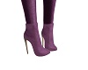 Purple Suede Boot