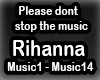 Rihanna Dont stop music