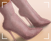 ṩSuede Boots Pink