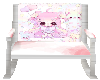 pink anime rocking chair